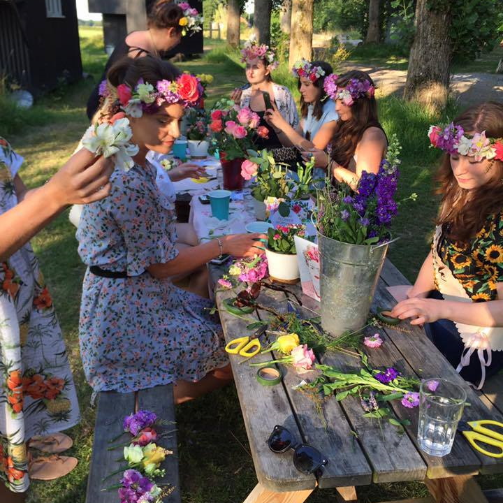 Flower arranging workshop